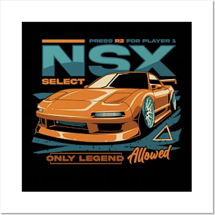 Nsx Legend Posters and Art